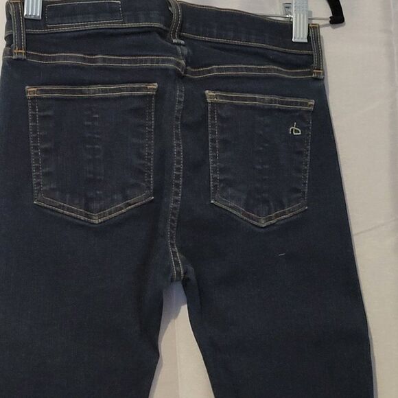 * RAG & BONE STRAIGHT LEG MID RISE STRETCHY BLUE JEANS Final Discount - Picture 5 of 9